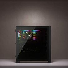 Load image into Gallery viewer, Corsair 4000D Airflow Tempered Glass Mid-Tower ATX PC Case - Black