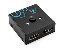 Load image into Gallery viewer, IBIS Pro 4K HDMI Bi-Directional Switch 4K 60 Hz at 4:4:4, HDCP Pass-Through (HDCP 2.2 Support), 2x1 or 1x2