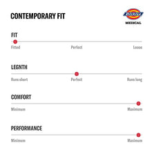 Load image into Gallery viewer, Dickies Women's Xtreme Stretch V-Neck Scrubs Shirt, Black, XX-Large