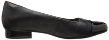 Load image into Gallery viewer, Clarks womens Juliet Monte Pump, Black Leather/Synthetic, 8 US