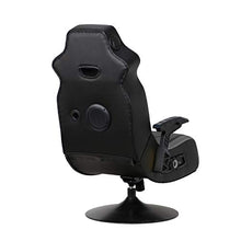 Load image into Gallery viewer, X Rocker 5152401 Zeta PC Chair 2.0 BT, 25.2" x 27.56" x 48.43", Black