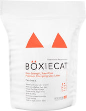 Load image into Gallery viewer, Boxiecat Extra Strength Premium Clumping Clay Cat Litter, 16 lb