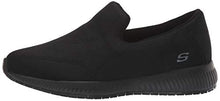 Load image into Gallery viewer, Skechers Women's Squad SR-Miskin Health Care Professional Shoe, Black, 8 M US