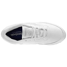 Load image into Gallery viewer, Reebok Women Classic Renaissance Sneaker, White/Steel, 9