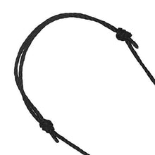 Load image into Gallery viewer, Double Sided Viking Vegvisir Aegishjalmur Stave Pendant Necklace on Vegan Hemp Cord - Adjustable Length