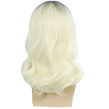 Load image into Gallery viewer, FGY 80S Blonde Mullet Wig for Men and Women for Theme Party Halloween Cosplay Wig (Wig Set+Headband Flower Crown)