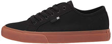 Load image into Gallery viewer, DC mens Manual Skate Shoe, Black/Gum, 10.5 US