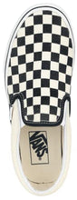 Load image into Gallery viewer, Vans Unisex Adults' Classic Slip On, Black And White Checker/White, 6.5 Men US / 8 Women US