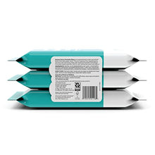 Load image into Gallery viewer, Amazon Basics Flushable Adult Toilet Wipes, Fragrance Free, 42 Count (Pack of 3)