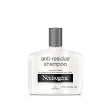 Load image into Gallery viewer, Neutrogena Anti-Residue Clarifying Shampoo, Gentle Non-Irritating Clarifying Shampoo to Remove Hair Build-Up & Residue, 12 fl. oz