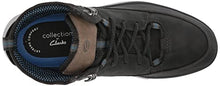 Load image into Gallery viewer, Clarks Men's Braxin Hiker Waterproof Ankle Boot, Black Leather, 8