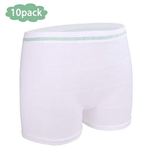 Load image into Gallery viewer, Mesh Underwear Postpartum Women Disposable Panties High Waist Post Surgical Recovery Light Support Breathable Brief (10 Pack) (XX-Large)