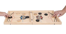 Load image into Gallery viewer, Crazy Games AST Sling Puck Game, Sling Games Fast Sling Puck Table Game Paced Sling Puck Winner Wood Board Sport Toys