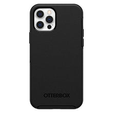 Load image into Gallery viewer, OtterBox Symmetry Series, Sleek Protection for Apple iPhone 12/12 Pro - Black - Non-Retail Packaging