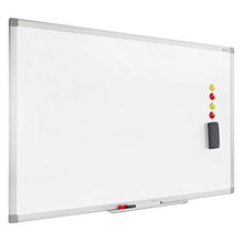 Load image into Gallery viewer, V VAB-PRO 24x36 inch Magnetic Dry Erase White Board w/Pen Tray, Accessories & Installation Kit; Wall Mount, Aluminum Frame. for Office, Home and School- WYP1272436