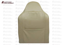 Load image into Gallery viewer, Auto Seat Replacement 2003 2004 2005 2006 2007 Ford F250 F350 Lariat Crew Cab Leather Seat Cover Replacement, F250 Leather Seat Cover, (Driver and Passenger (2 Bottom & 2 Top), Medium Parchment (Tan))
