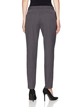 Load image into Gallery viewer, Jones New York Women's Grace Full Length Pant, Charcoal Grey Heather, 10