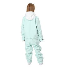 Load image into Gallery viewer, Kids One Piece Snowsuits Girls Ski Suits Overalls Waterproof Insulated Snow Wear Outfits Snowboarding Jackets