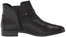 Load image into Gallery viewer, Clarks Women's Trish Chelsea Fashion Boot, Black Leather, 8
