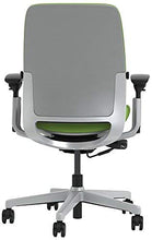 Load image into Gallery viewer, Steelcase Amia Chair with Platinum Base & Standard Carpet Casters, Meadow (Renewed)
