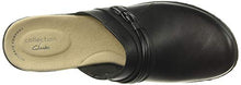 Load image into Gallery viewer, Clarks Women's Leisa Clover Clog, Black Leather, 90 M US