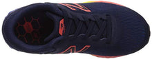 Load image into Gallery viewer, New Balance Kid's Fresh Foam Arishi V2 Bungee Running Shoe, Pigment/Coral Glow, 2 M US Little Kid