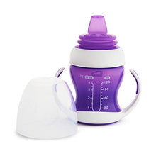 Load image into Gallery viewer, Munchkin 2 Piece Gentle Transition Trainer Cup, 4 Ounce, Purple