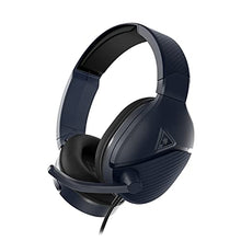 Load image into Gallery viewer, Turtle Beach Recon 200 Gen 2 Powered Gaming Headset for Xbox Series X, Xbox Series S, & Xbox One, PlayStation 5, PS4, Nintendo Switch, Mobile, & PC with 3.5mm connection - Midnight Blue