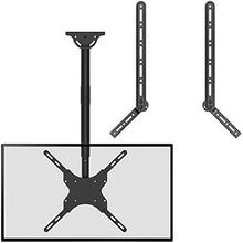 Load image into Gallery viewer, WALI Bundle – 2 Items: Adjustable TV Ceiling Mount and Sound Bar Mount Bracket