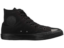 Load image into Gallery viewer, Converse Hi Top Black Mono 7.5