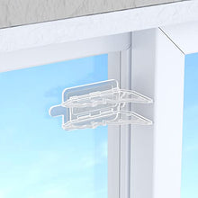 Load image into Gallery viewer, Sliding Door Lock Baby Safety - KOOPAO 6 Pack Slide Window Locks Closet Glass Doors Patio Child Safety Lock Perfect for Toddlers No Drilling Tools Needed Clear