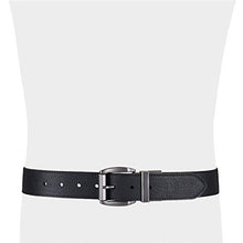 Load image into Gallery viewer, Levi's Men's Reversible Casual Jeans Belt, Black/Brown Laminate, 36 (Waist 34)