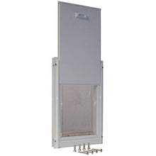 Load image into Gallery viewer, Ideal Pet Products Deluxe Aluminum Pet Door Super Large, 15" x 20" Flap Size, White