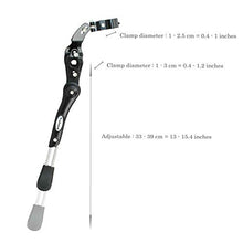 Load image into Gallery viewer, CyclingDeal Alloy Bicycle Bike Kickstand Adjustable Stand 26" to 29" 700C - Great Kick Stand for Adults Mountain Bike and Road Bike