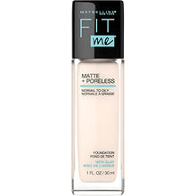 Load image into Gallery viewer, Maybelline New York Fit Me Matte + Poreless Liquid Foundation, Pouch Format, 312 Golden, 1.3 Ounce