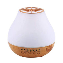 Load image into Gallery viewer, CWH&WEN Cool Mist Humidifiers,400Ml Essential Oil Diffuser for Aromatherapy, Aroma Diffusers Cool Mist Humidifiers with Waterless Auto Shut Off for Yoga, Office, Spa, Bedroom, Baby Room,Brown