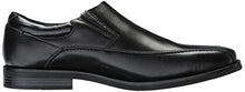 Load image into Gallery viewer, Dockers Mens Franchise 2.0 Leather Dress Loafer Shoe, Black, 9.5 W