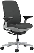 Load image into Gallery viewer, Steelcase Amia Chair with Platinum Base & Hard Floor Casters, Graphite - (Renewed)
