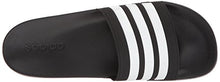 Load image into Gallery viewer, adidas Men's Adilette Shower Slides, Black/White/White, 12