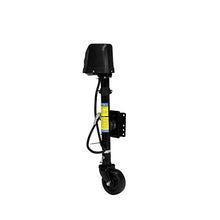 Load image into Gallery viewer, Seachoice 52041 Electric Jack with Caster and 7-Way Connector – Max Load 1,500 Pounds – 6 Inch Wheel Size – 10 Inches of Travel – Black