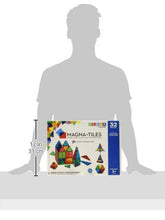 Load image into Gallery viewer, Magna-Tiles 32-Piece Clear Colors Set, The Original Magnetic Building Tiles For Creative Open-Ended Play, Educational Toys For Children Ages 3 Years +