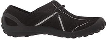 Load image into Gallery viewer, Clarks womens Tequini Sneaker, Black Nubuck, 8 Wide US