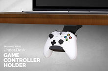 Load image into Gallery viewer, Gamepad Under The Desk Mount Holder Hanger for Xbox One, Switch, PS4, PC, Steam, Steelseries & Most Game Controllers, No Screws, VHB Tape, by Brainwavz (Black, Improved Adheasion Nov2019)