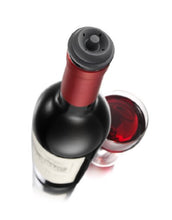 Load image into Gallery viewer, Vacu Vin Wine Saver Vacuum Stoppers Set of 2 – Grey