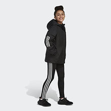 Load image into Gallery viewer, Adidas Girls' Insulated Parka Jacket, Black, S(7/8)