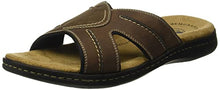 Load image into Gallery viewer, Dockers Mens Sunland Casual Slide Sandal Shoe Dark Brown, 9 Wide