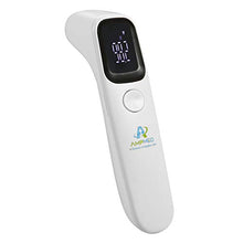 Load image into Gallery viewer, Amplim Hospital Medical Grade Non Contact Digital Clinical Forehead Thermometer for Adults, Kids, Toddlers, Infants, and Babies, FSA HSA Approved, 2001W2, White