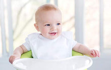 Load image into Gallery viewer, Burt's Bees Baby - Bibs, 4-Pack Lap-Shoulder Drool Cloths, 100% Organic Cotton with Absorbent Terry Towel Backing (Seaglass Green)