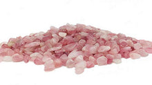 Load image into Gallery viewer, Zungtin Rose Quartz Polished Chips Stone,Crushed Crystal Quartz Pieces,Irregular Shaped Stones,450g