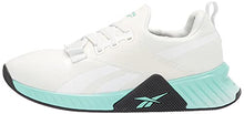 Load image into Gallery viewer, Reebok Women's Flashfilm Train 2.0 Cross Trainer, Pure Grey/White/Pixel Mint, 7.5